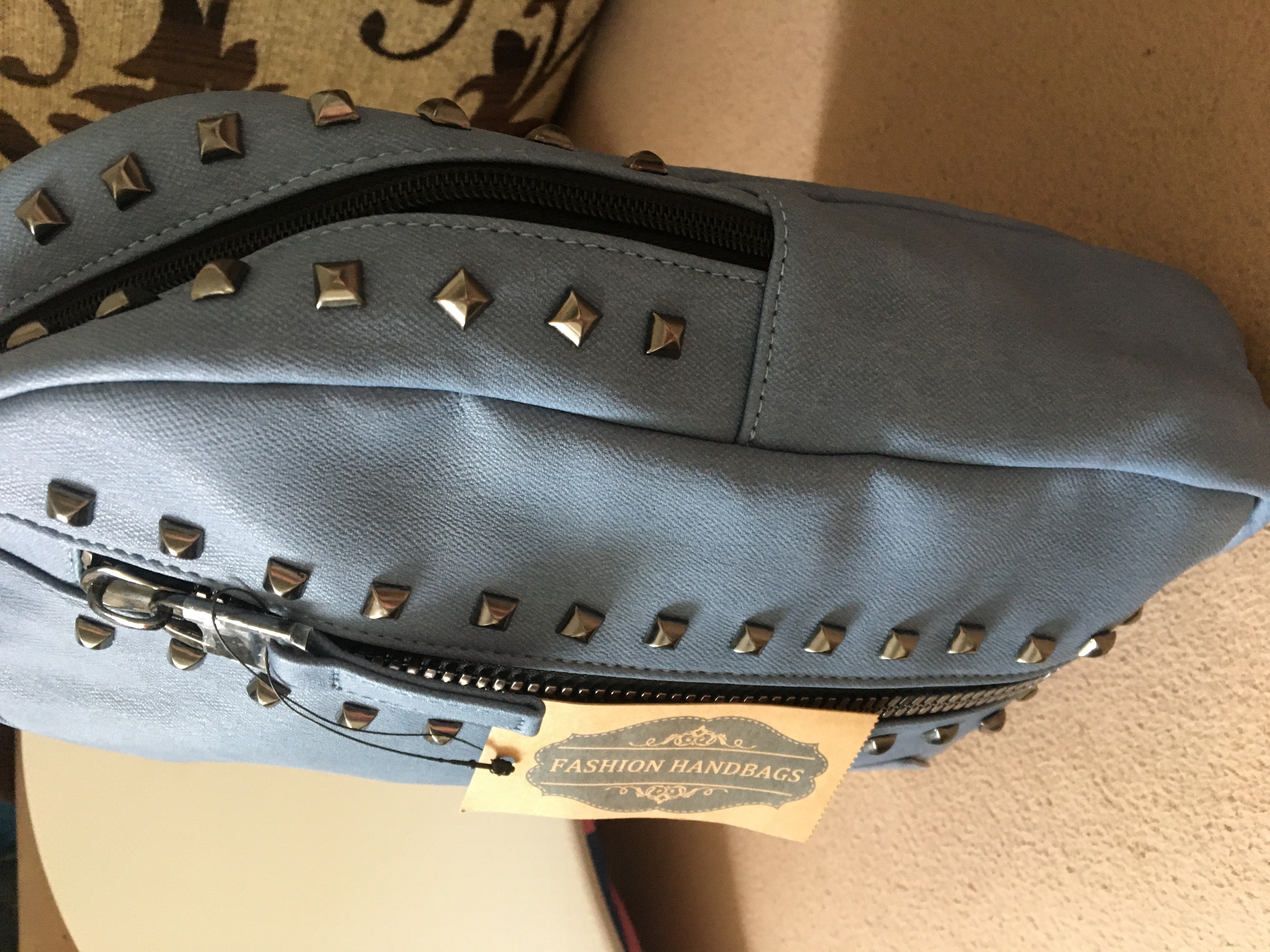 Batoh Fashion Bags dámský městský modrý 5 litrů