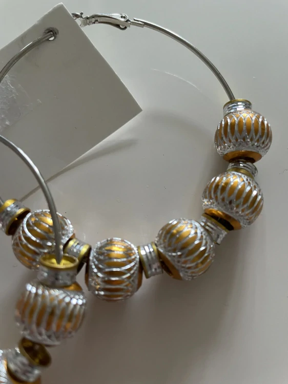 Fashion Jewelry náušnice kulaté zlaté 4-lo276