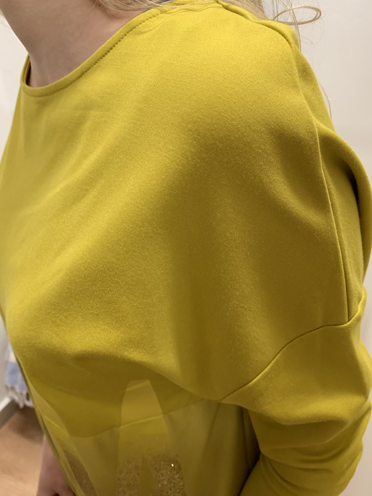 Mikina Vero Moda hořčicová vel. S/M