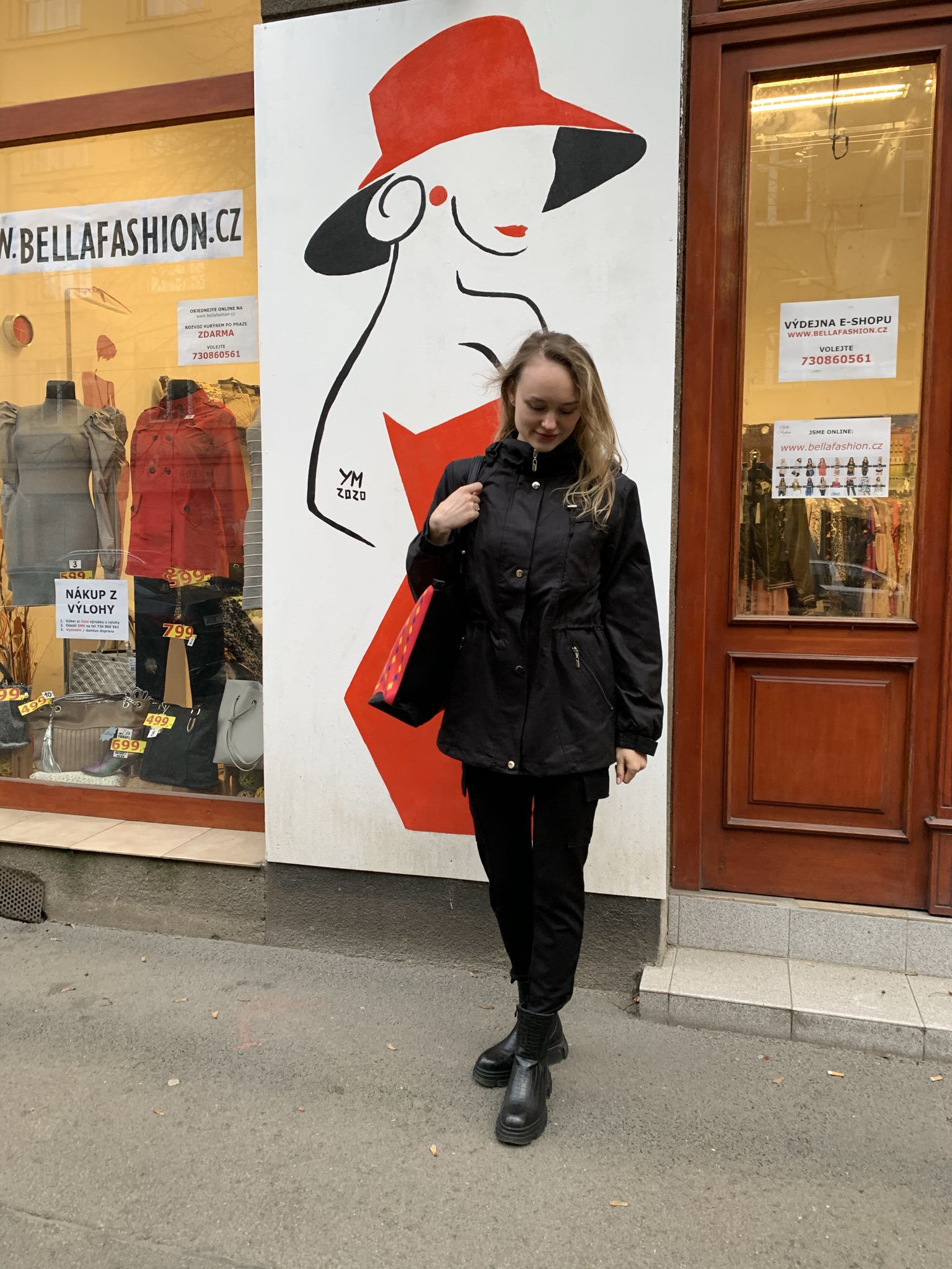 Bunda BATY lehká černá 2XL