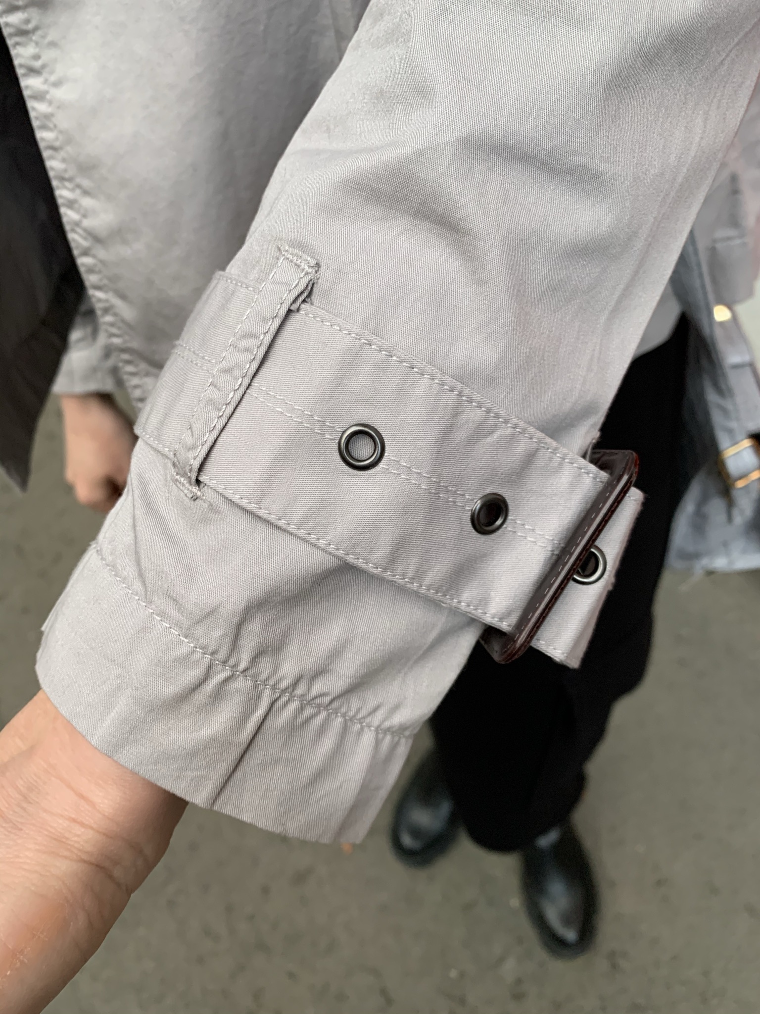 Bunda Basic Tonlion šedá krátká S