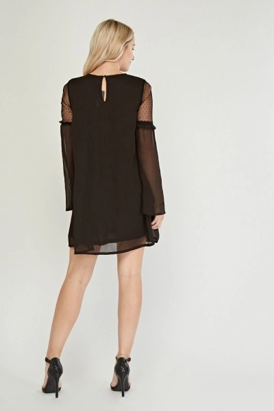 Šaty Influence černé mini vel. 38