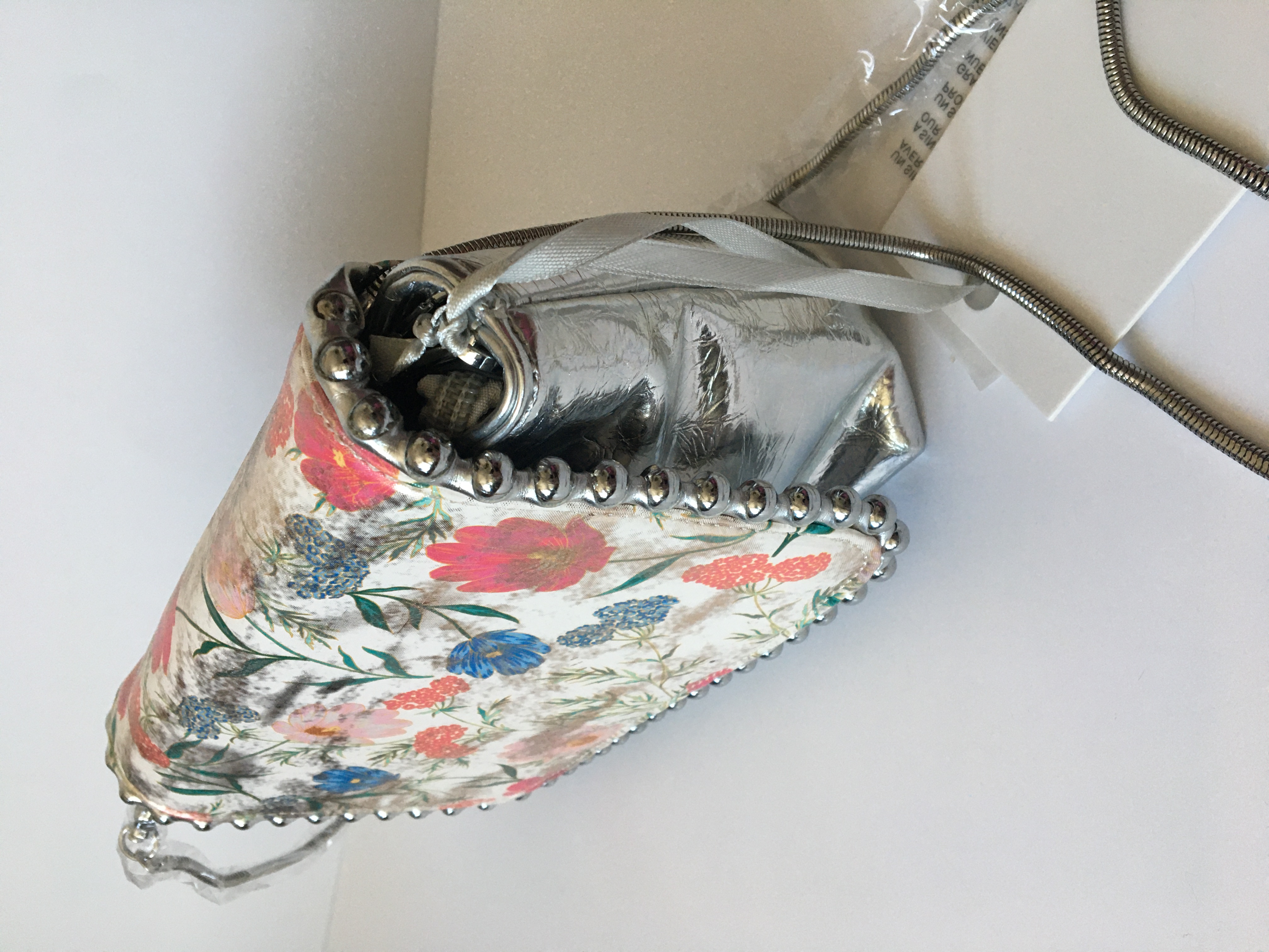 Kabelka Potri Fashion stříbrná