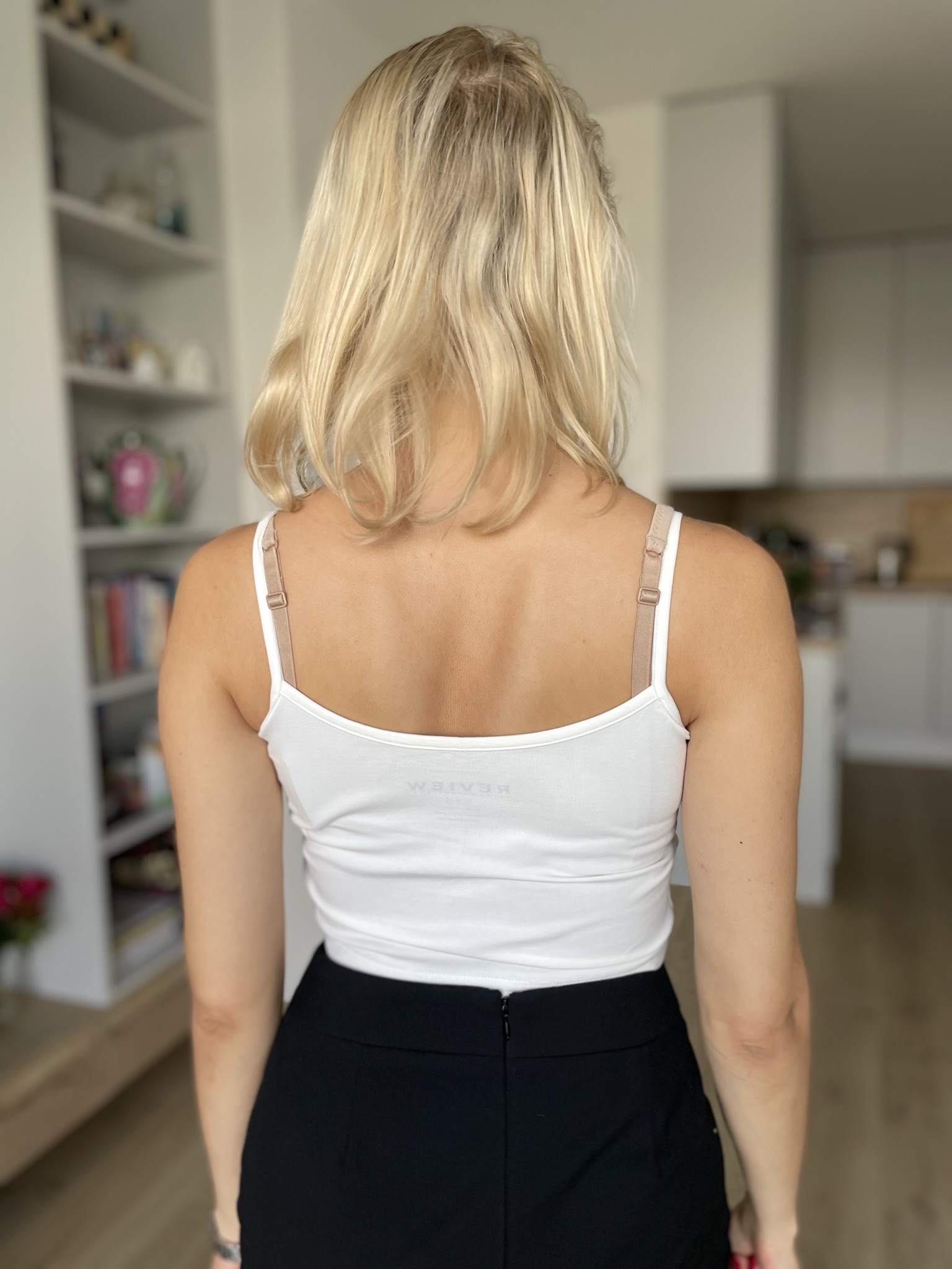 Top Review bílo-žlutý vel. S