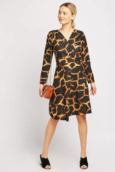 Šaty La Rue Animal print vel. S