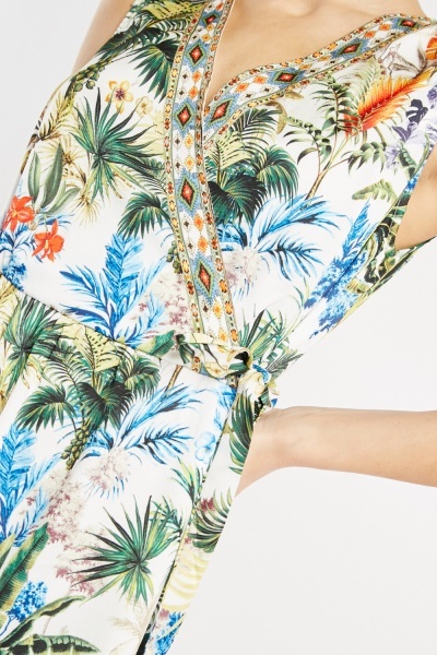 Šaty 101 Idees Tropical Print vel. S/M