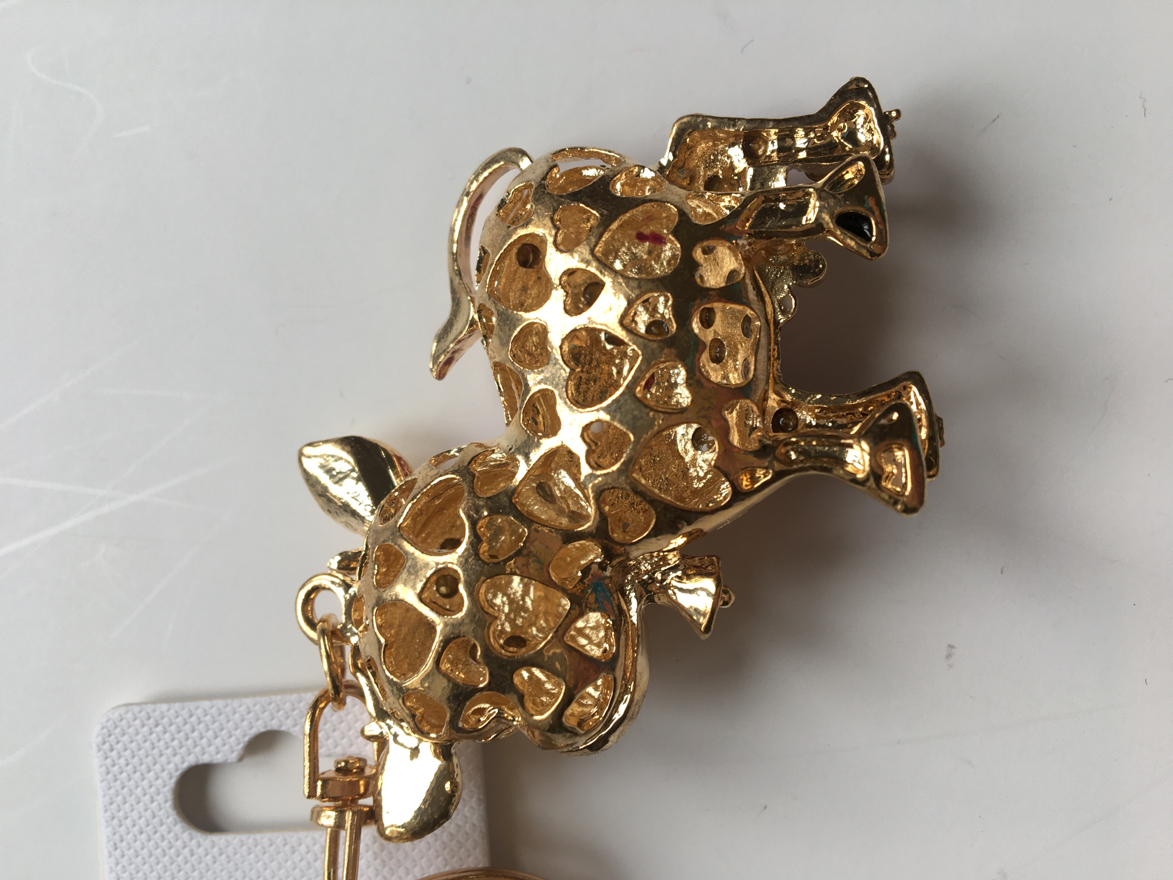 Přívěsek na klíče a kabelku fialová kráva