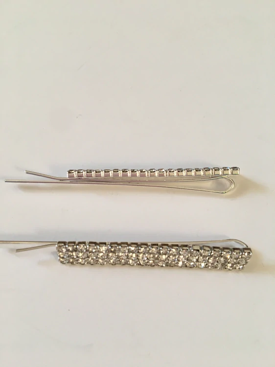 Sponky do vlasů 2 ks štrasové