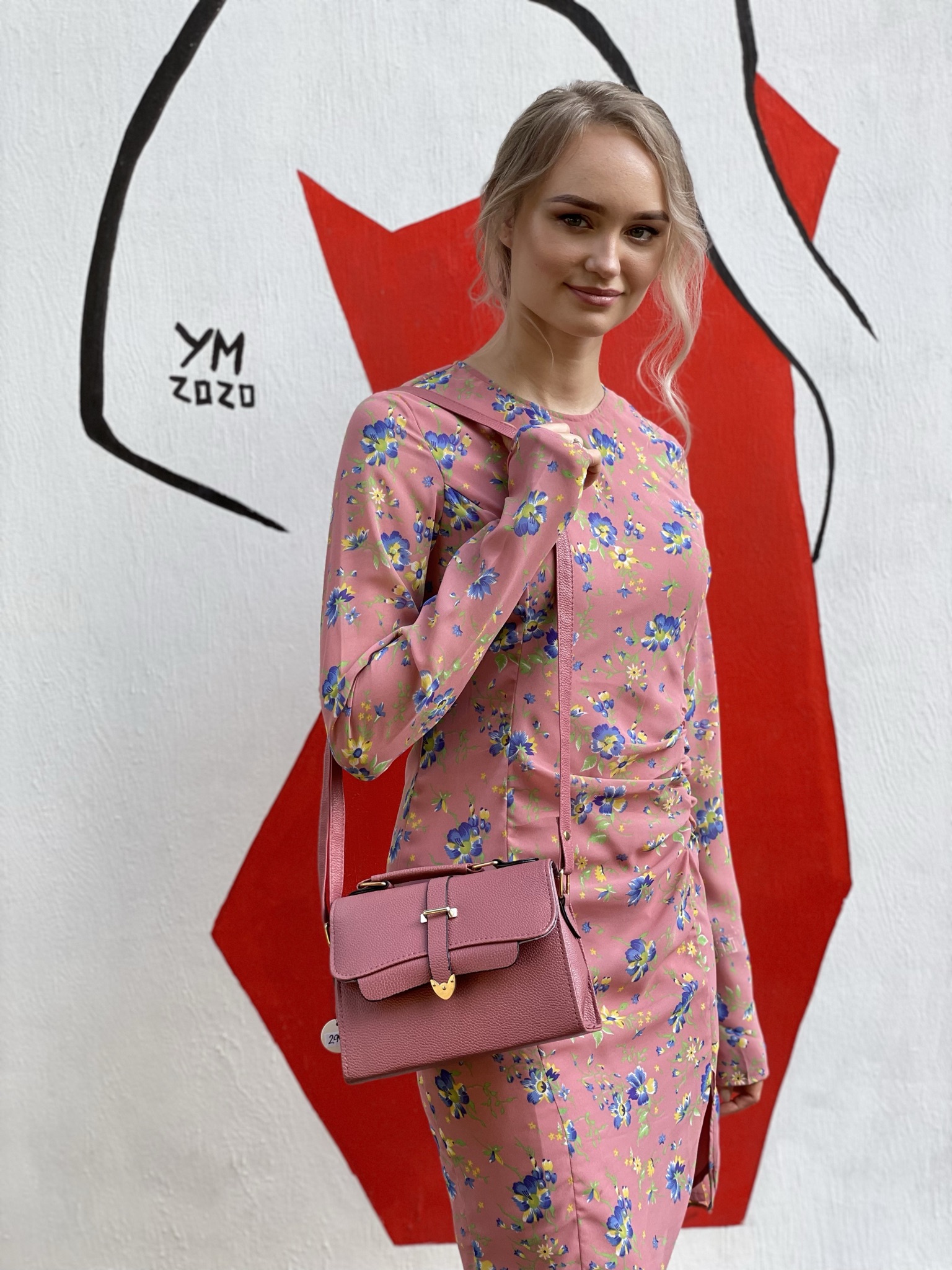 Kabelka růžová malá