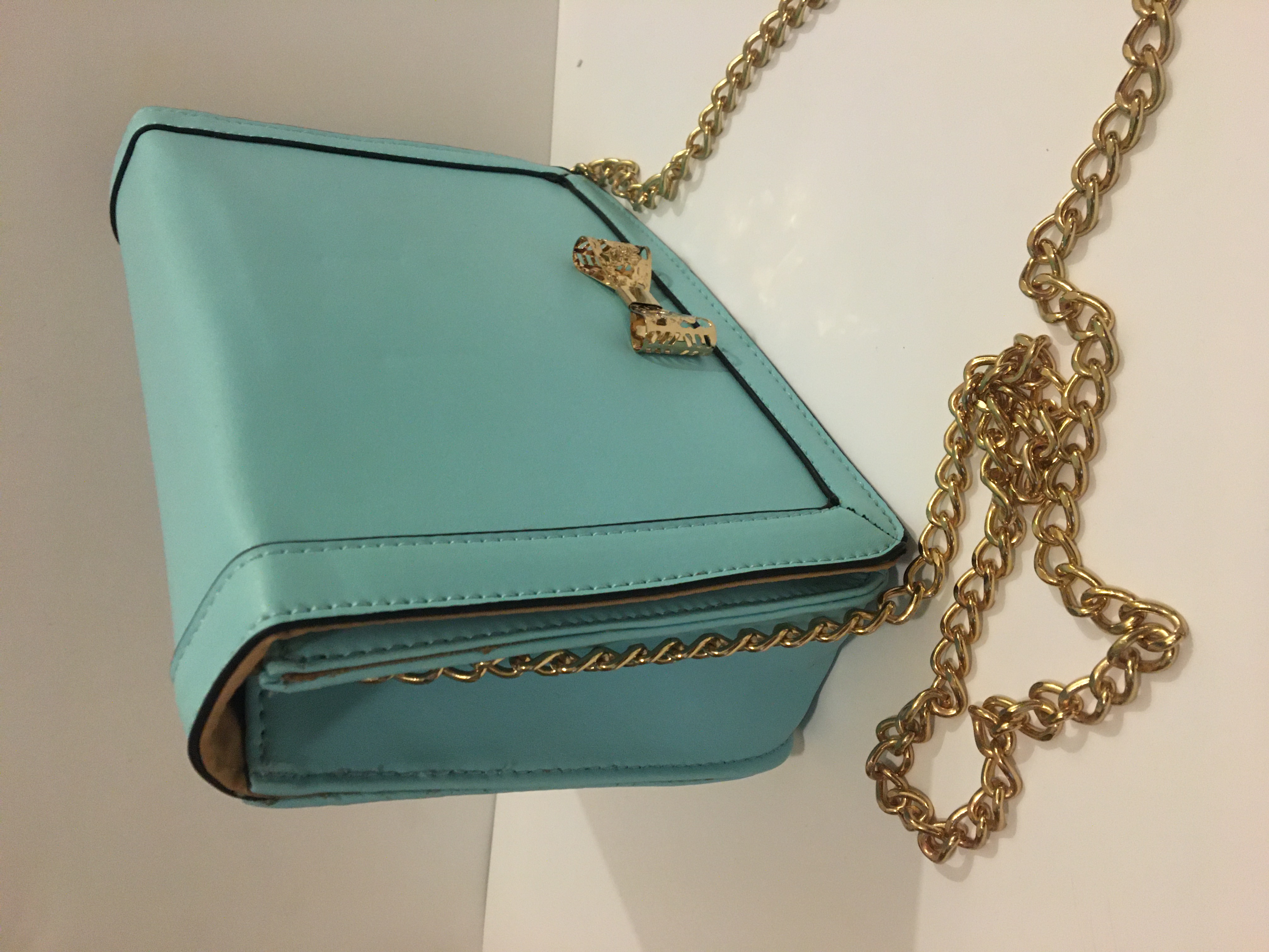 Kabelka Fleur tyrkysová malá