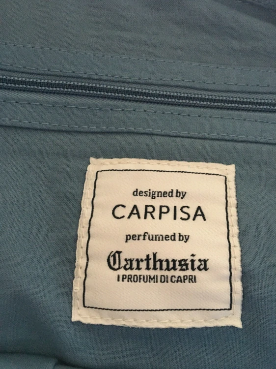 Kabelka Carpisa x Carthusia Capri Collection modrá