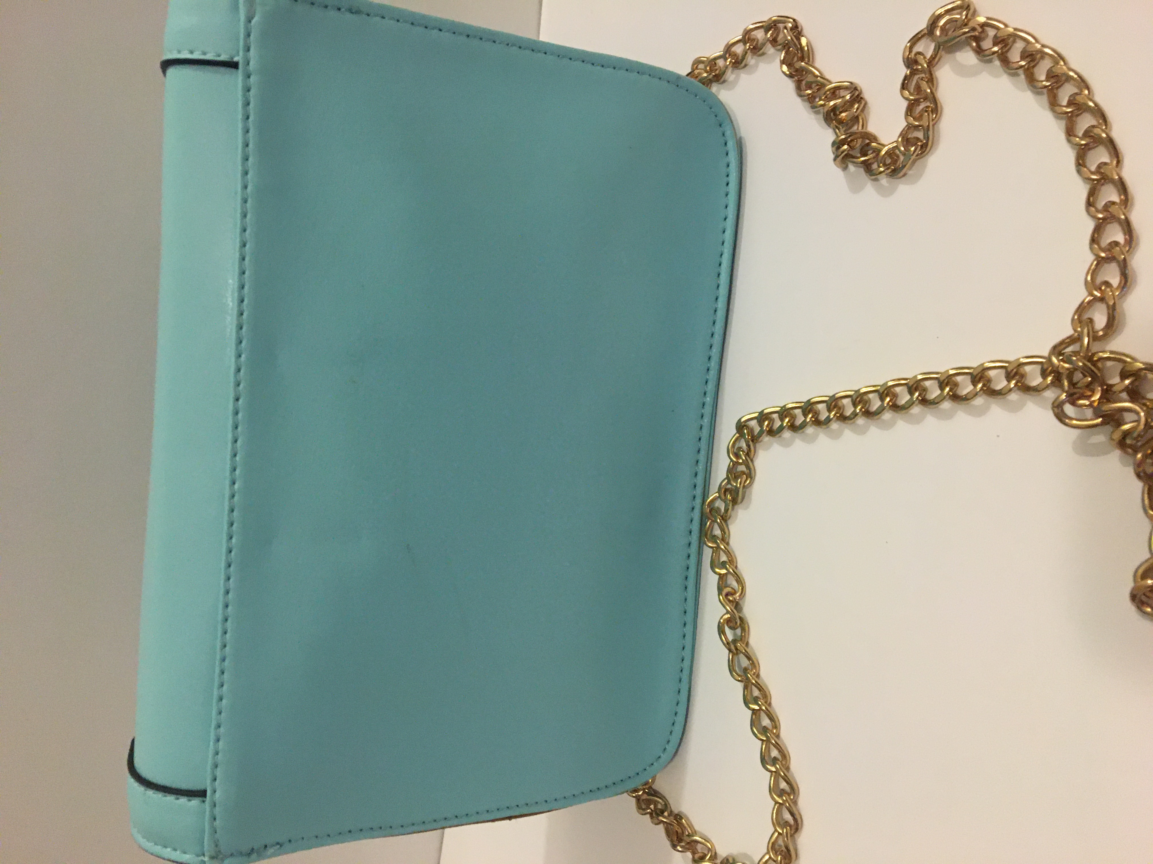 Kabelka Fleur tyrkysová malá