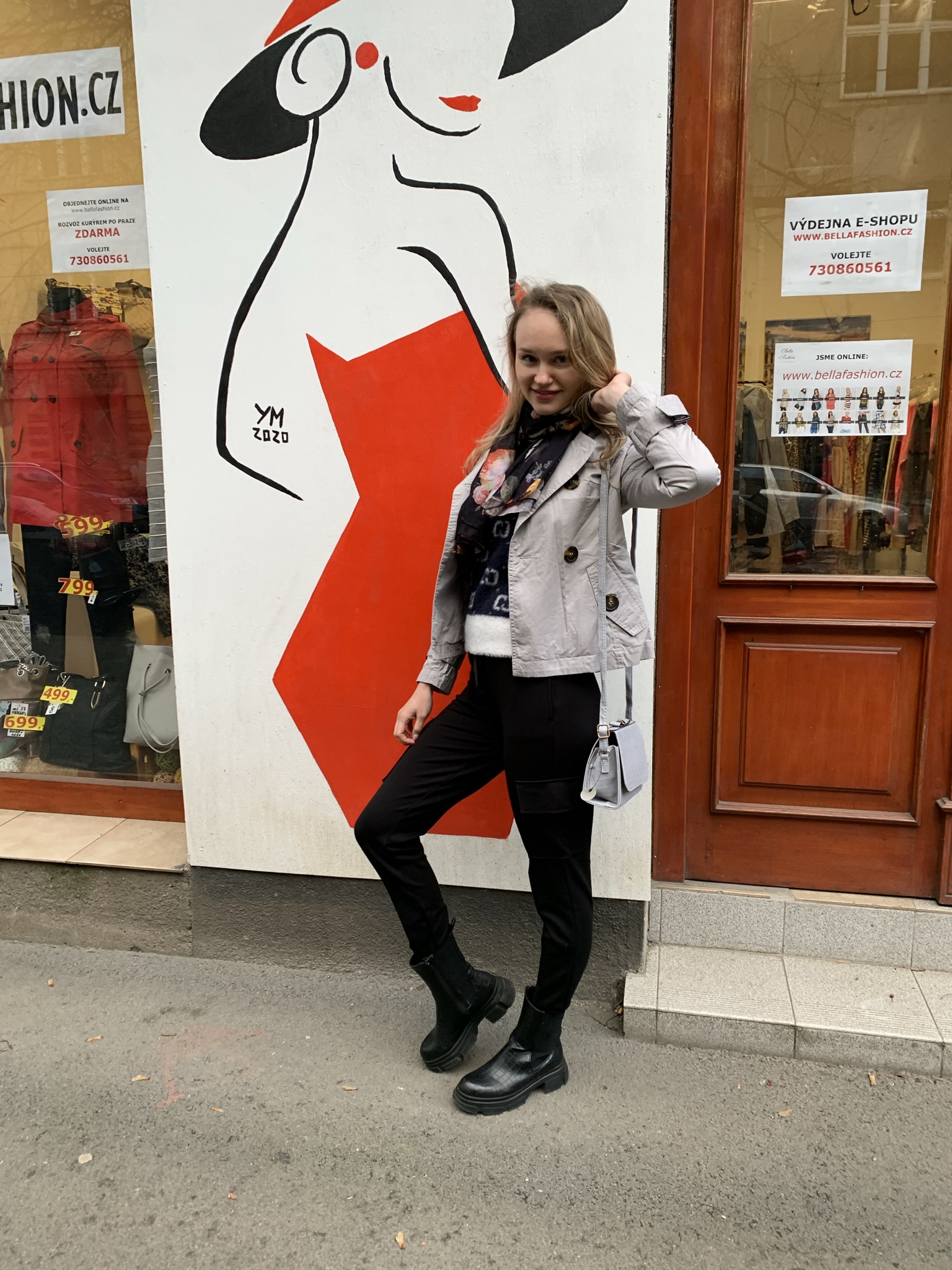 Bunda Basic Tonlion šedá krátká S