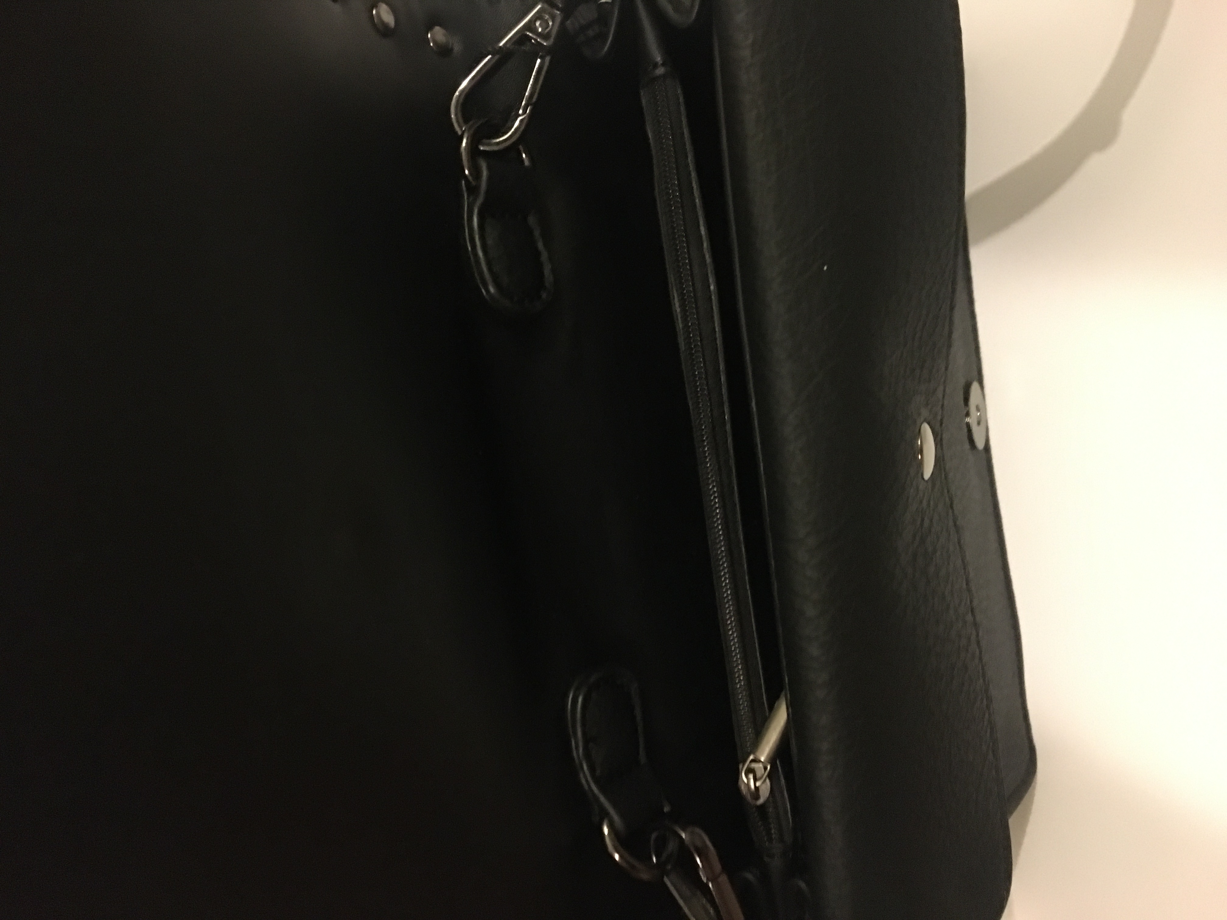 Kabelka Star černá s modrou