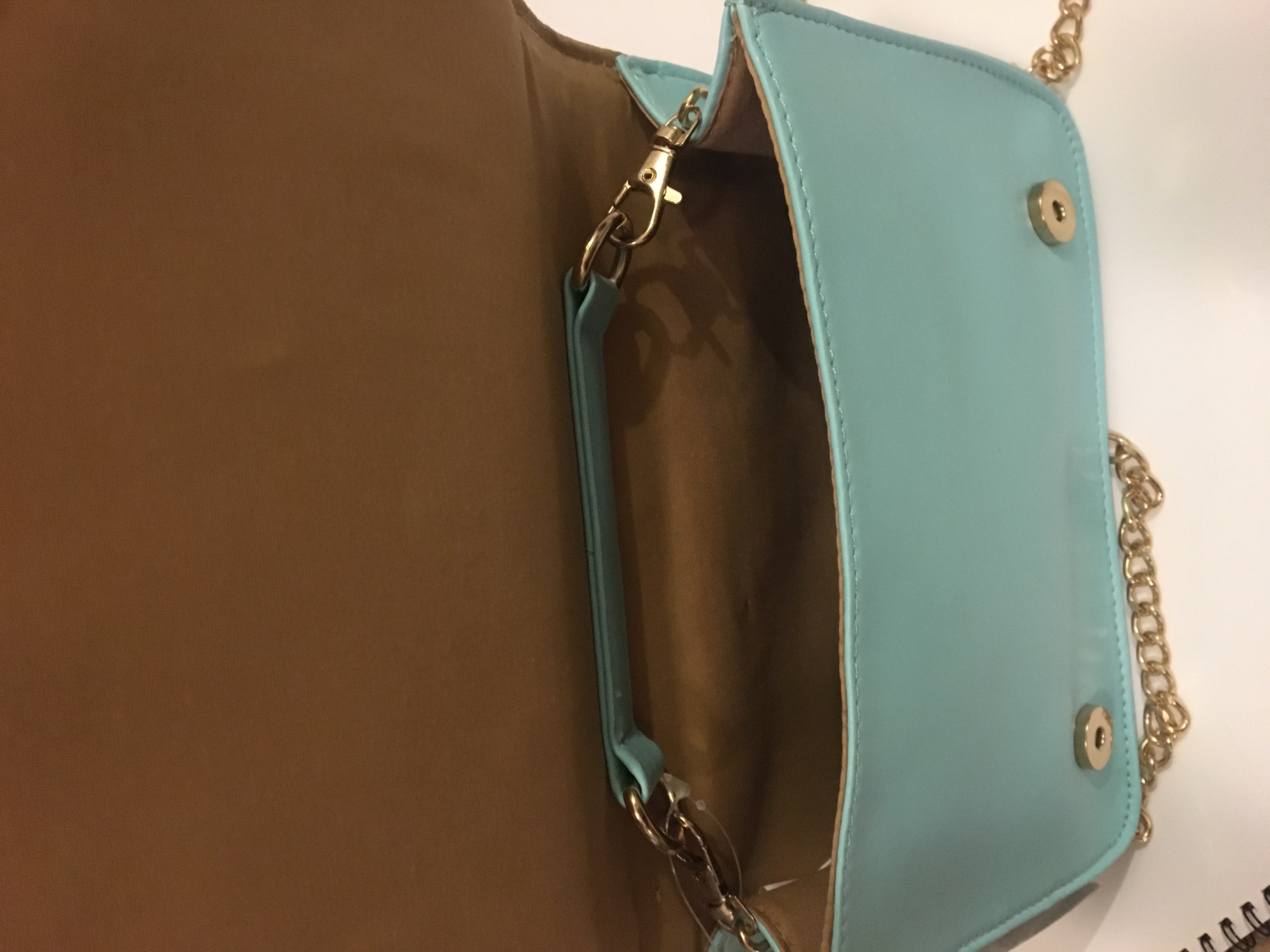 Kabelka Fleur tyrkysová malá