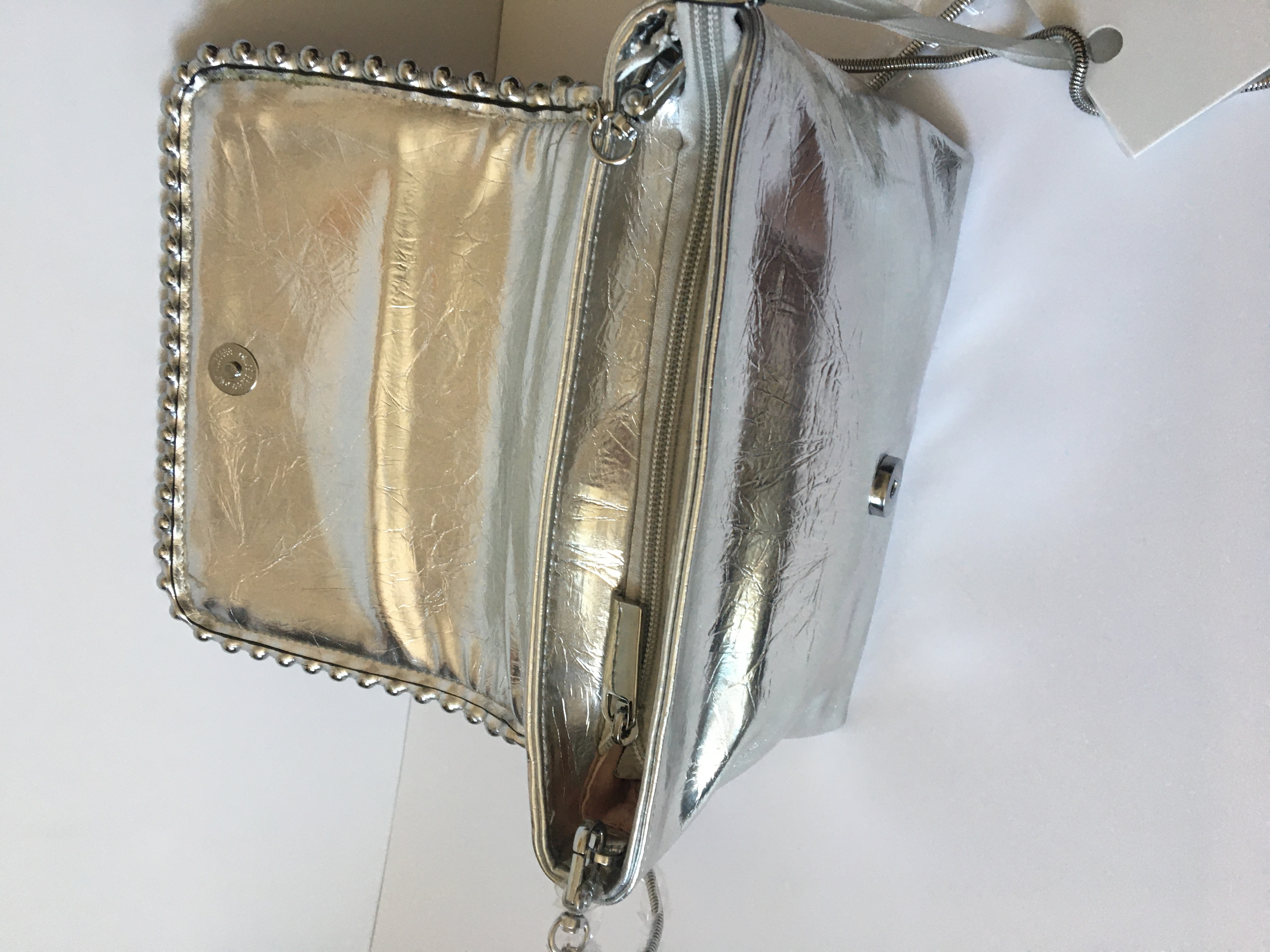 Kabelka Potri Fashion stříbrná