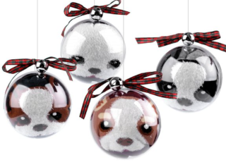 Ponožky dětské modré v dárkové kouli vel.30-35