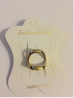 Spona / průvlek na šátek zlatá