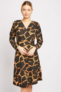 Šaty La Rue Animal print vel. S