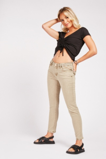 Džíny Collection Denim šedohnědá vel. 38, 40