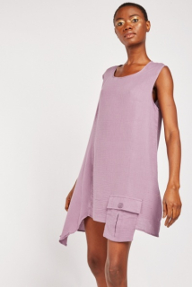 Šaty tunikové Zoem světle fialová vel. S
