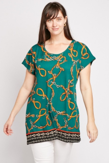 Halenka Yours Curvy zelená vel. 46
