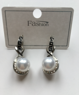 Fashion Jewelry náušnice s perlou 4-rt139