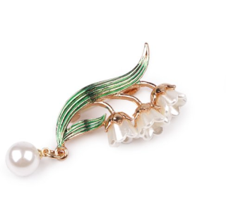 Fashion Jewelry brož s perlou 145905