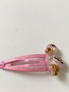 Sponka do vlasů růžová 1 ks