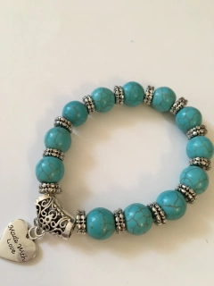Fashion Jewelry náramek tyrkysový WD-B094