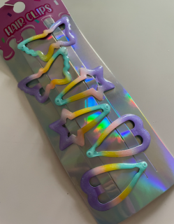 Sponky do vlasů sada 6 ks