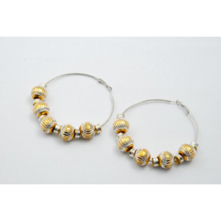 Fashion Jewelry náušnice kulaté zlaté 4-lo276