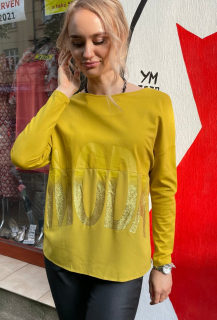 Mikina Vero Moda hořčicová vel. S/M