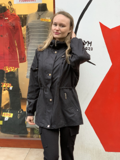 Bunda Baty jarní černá vel. L, 2XL