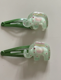 Sponka do vlasů SLONÍK 1 ks