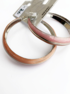 Fashion Jewelry náušnice kruhy růžové 4-jw828