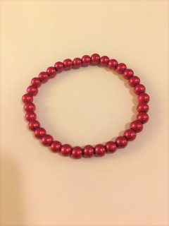 Fashion Jewelry náramek červené perly 117891