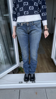 Džíny Miss Sixty modré vel. 25