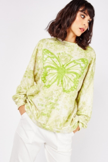 Sweatshirt/mikina Suffle Butterfly vel.  L