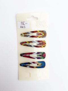 Sponka do vlasů barevná 1 ks