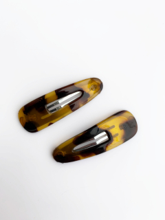 Sponka do vlasů hnědá 1 ks